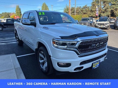2022 RAM 1500 Limited 4x4 Crew Cab 5'7" Box