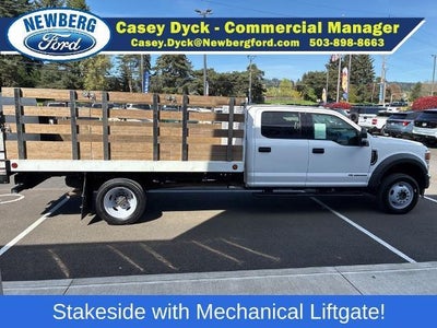 2021 Ford Super Duty F-550 DRW XLT 4WD Crew Cab 179" WB 60" CA