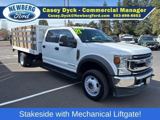 2021 Ford Super Duty F-550 DRW XLT 4WD Crew Cab 179" WB 60" CA