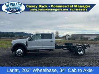 2026 Ford Super Duty F-550 DRW LARIAT 4WD Crew Cab 179" WB 60" CA