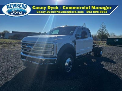 2026 Ford Super Duty F-550 DRW LARIAT 4WD Crew Cab 179" WB 60" CA