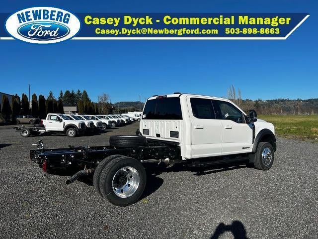 2026 Ford Super Duty F-550 DRW LARIAT 4WD Crew Cab 179" WB 60" CA
