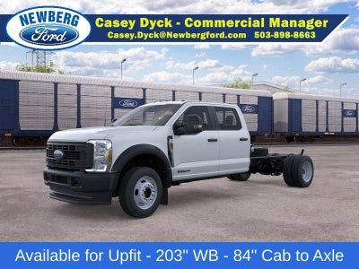 2026 Ford Super Duty F-550 DRW XL 4WD Crew Cab 179" WB 60" CA