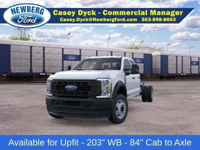 2026 Ford Super Duty F-550 DRW XL 4WD Crew Cab 179" WB 60" CA