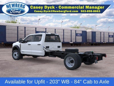 2026 Ford Super Duty F-550 DRW XL 4WD Crew Cab 179" WB 60" CA