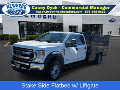 2021 Ford Super Duty F-550 DRW XLT 4WD Crew Cab 179" WB 60" CA