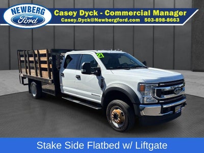 2021 Ford Super Duty F-550 DRW XLT 4WD Crew Cab 179" WB 60" CA