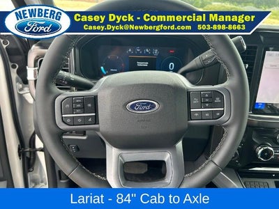 2026 Ford Super Duty F-550 DRW LARIAT 4WD Crew Cab 179" WB 60" CA