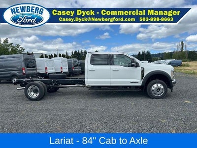 2026 Ford Super Duty F-550 DRW LARIAT 4WD Crew Cab 179" WB 60" CA