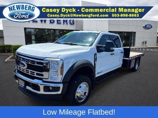 2024 Ford Super Duty F-550 DRW XL 4WD Crew Cab 179" WB 60" CA