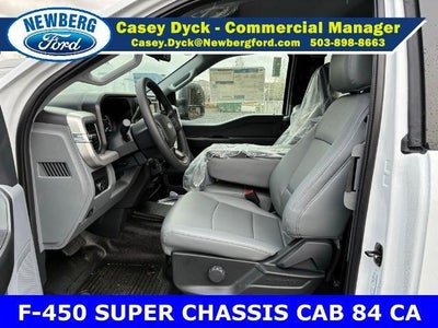 2026 Ford Super Duty F-450 DRW XL 4WD SuperCab 168" WB 60" CA