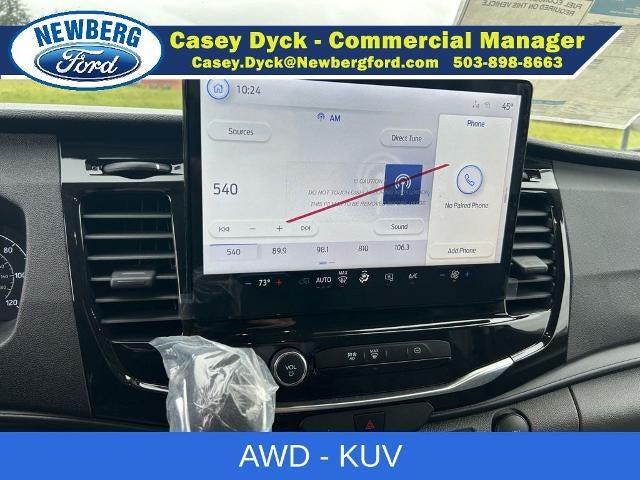 2025 Ford Transit Cutaway T-350 AWD SRW 138" WB 9500 GVWR