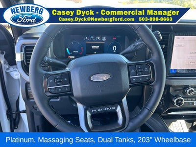 2027 Ford Super Duty F-550 DRW Platinum 4WD Crew Cab 179" WB 60" CA