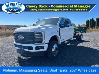 2027 Ford Super Duty F-550 DRW Platinum 4WD Crew Cab 179" WB 60" CA