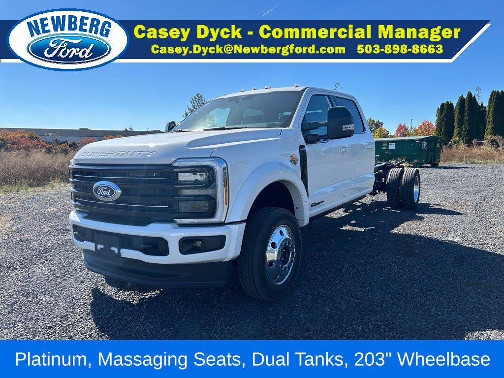 2027 Ford Super Duty F-550 DRW Platinum 4WD Crew Cab 179" WB 60" CA