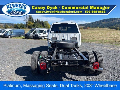 2027 Ford Super Duty F-550 DRW Platinum 4WD Crew Cab 179" WB 60" CA