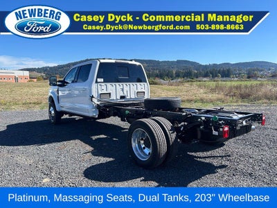 2027 Ford Super Duty F-550 DRW Platinum 4WD Crew Cab 179" WB 60" CA