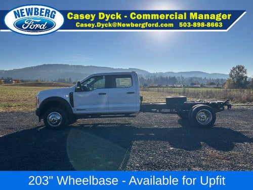 2027 Ford Super Duty F-550 DRW XL 4WD Crew Cab 179" WB 60" CA