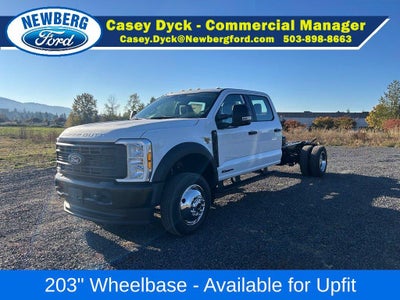 2027 Ford Super Duty F-550 DRW XL 4WD Crew Cab 179" WB 60" CA