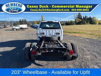 2027 Ford Super Duty F-550 DRW XL 4WD Crew Cab 179" WB 60" CA