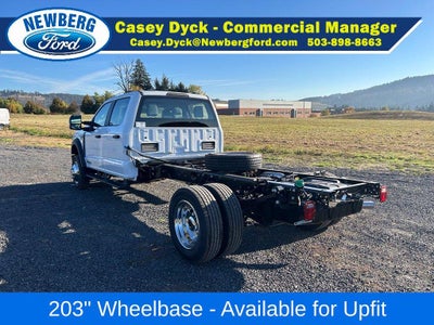 2027 Ford Super Duty F-550 DRW XL 4WD Crew Cab 179" WB 60" CA