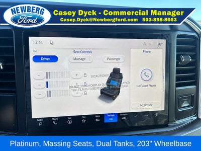 2027 Ford Super Duty F-550 DRW Platinum 4WD Crew Cab 179" WB 60" CA