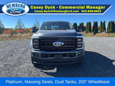 2027 Ford Super Duty F-550 DRW Platinum 4WD Crew Cab 179" WB 60" CA