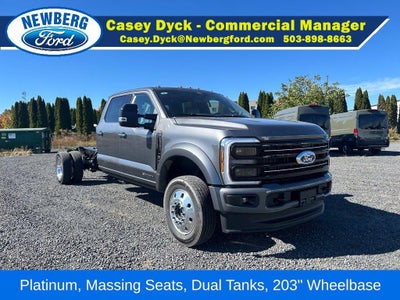 2027 Ford Super Duty F-550 DRW Platinum 4WD Crew Cab 179" WB 60" CA