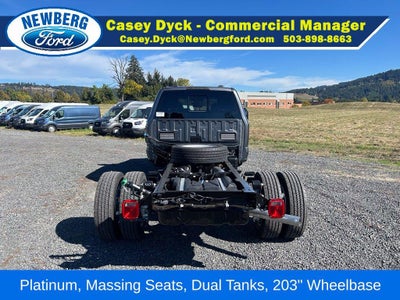 2027 Ford Super Duty F-550 DRW Platinum 4WD Crew Cab 179" WB 60" CA