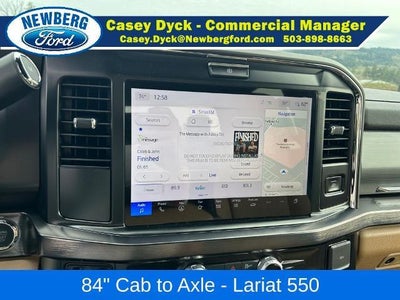 2026 Ford Super Duty F-550 DRW XL 4WD Crew Cab 179" WB 60" CA