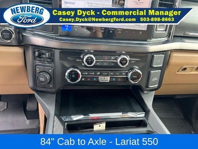 2026 Ford Super Duty F-550 DRW XL 4WD Crew Cab 179" WB 60" CA