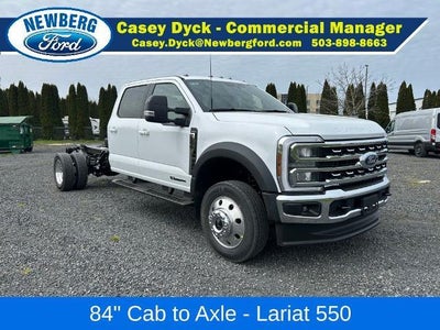 2026 Ford Super Duty F-550 DRW XL 4WD Crew Cab 179" WB 60" CA