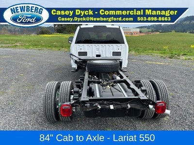 2026 Ford Super Duty F-550 DRW XL 4WD Crew Cab 179" WB 60" CA