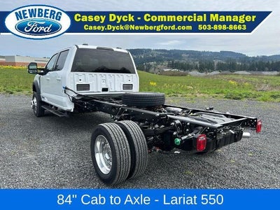 2026 Ford Super Duty F-550 DRW XL 4WD Crew Cab 179" WB 60" CA
