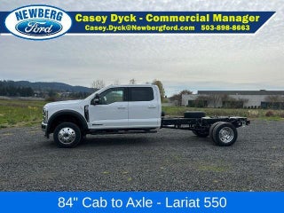 2026 Ford Super Duty F-550 DRW XL 4WD Crew Cab 179" WB 60" CA