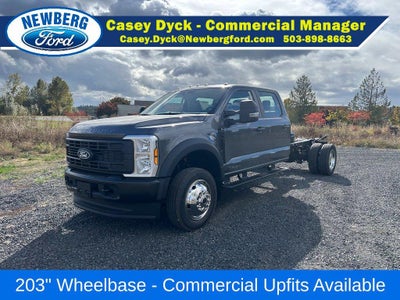 2027 Ford Super Duty F-550 DRW XL 4WD Crew Cab 179" WB 60" CA