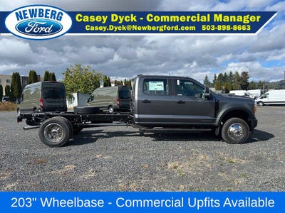 2027 Ford Super Duty F-550 DRW XL 4WD Crew Cab 179" WB 60" CA