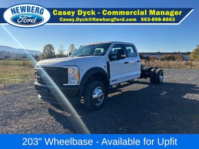 2027 Ford Super Duty F-550 DRW XL 4WD Crew Cab 179" WB 60" CA