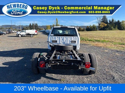 2027 Ford Super Duty F-550 DRW XL 4WD Crew Cab 179" WB 60" CA
