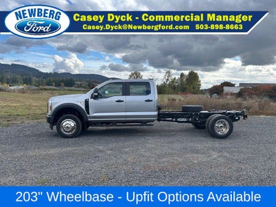 2027 Ford Super Duty F-550 DRW XL 4WD Crew Cab 179" WB 60" CA