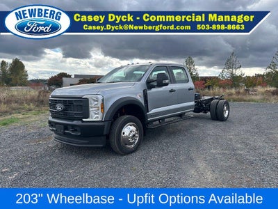 2027 Ford Super Duty F-550 DRW XL 4WD Crew Cab 179" WB 60" CA