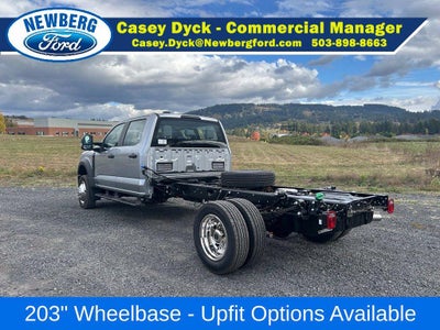 2027 Ford Super Duty F-550 DRW XL 4WD Crew Cab 179" WB 60" CA