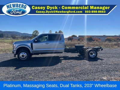 2027 Ford Super Duty F-550 DRW Platinum 4WD Crew Cab 179" WB 60" CA