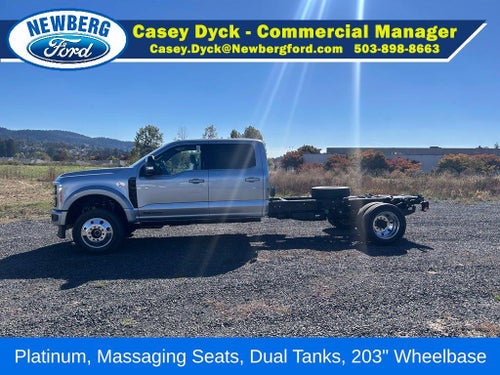 2027 Ford Super Duty F-550 DRW Platinum 4WD Crew Cab 179" WB 60" CA