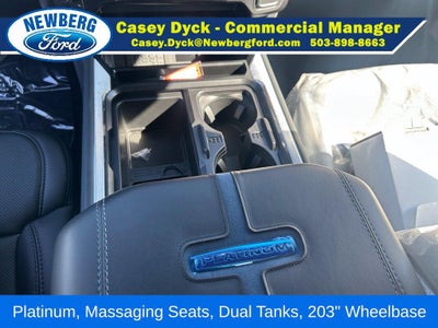 2027 Ford Super Duty F-550 DRW Platinum 4WD Crew Cab 179" WB 60" CA