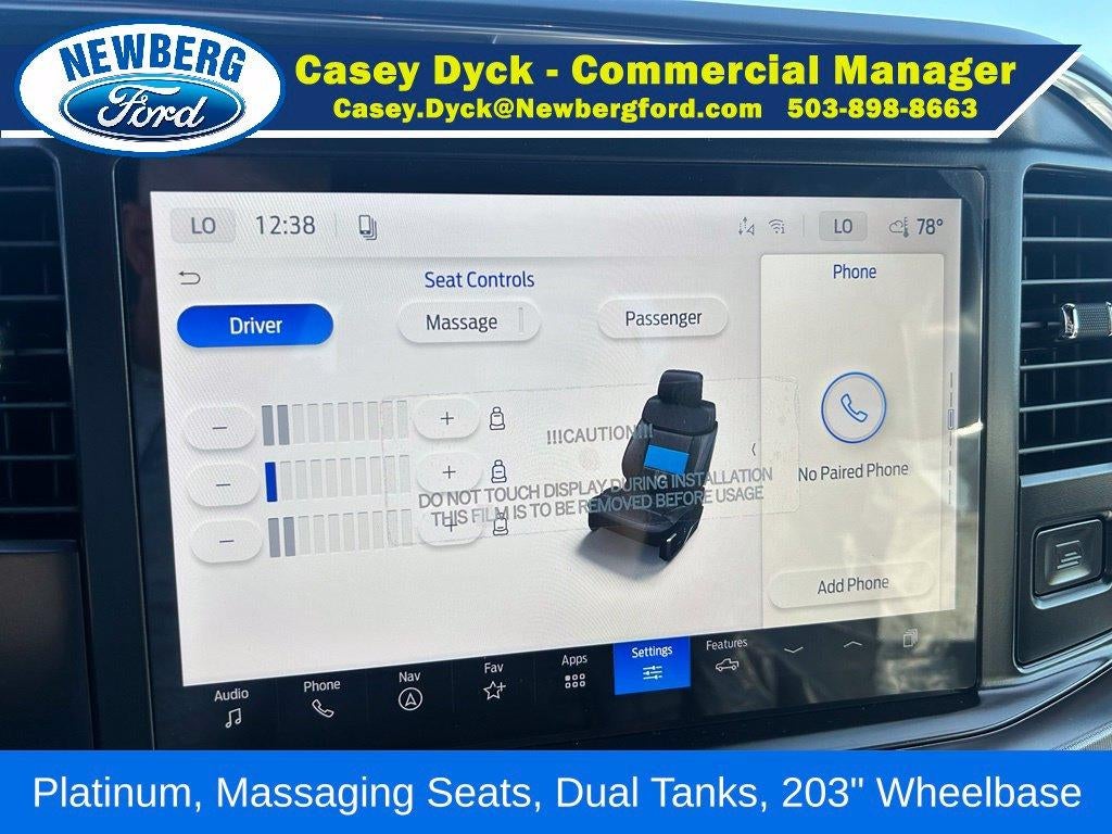 2027 Ford Super Duty F-550 DRW Platinum 4WD Crew Cab 179" WB 60" CA