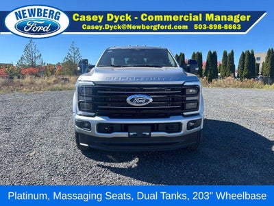 2027 Ford Super Duty F-550 DRW Platinum 4WD Crew Cab 179" WB 60" CA