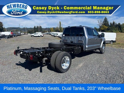 2027 Ford Super Duty F-550 DRW Platinum 4WD Crew Cab 179" WB 60" CA