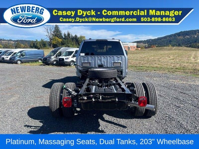 2027 Ford Super Duty F-550 DRW Platinum 4WD Crew Cab 179" WB 60" CA