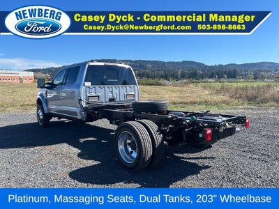 2027 Ford Super Duty F-550 DRW Platinum 4WD Crew Cab 179" WB 60" CA